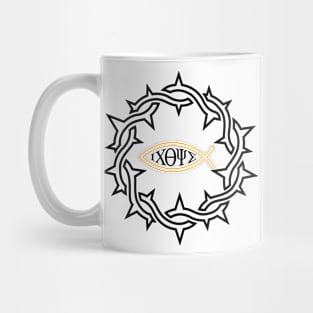 Jesus Christ Son of God, Ichthus Mug